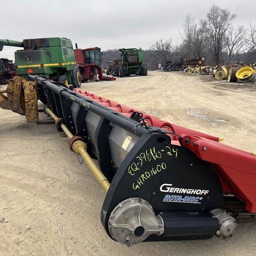 2010 Used Geringhoff RD1600 Header parts.