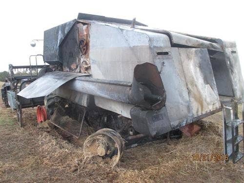 1988 Used Gleaner R40 Combine parts.