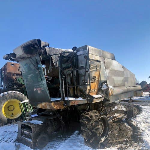 Used Gleaner R52 Combine parts.