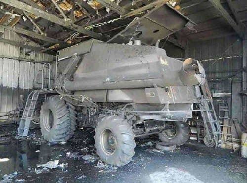 2005 Used Gleaner R55 Combine parts.
