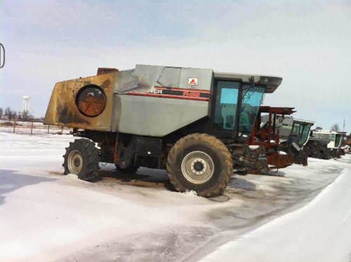 Used Gleaner R62 Combine parts.