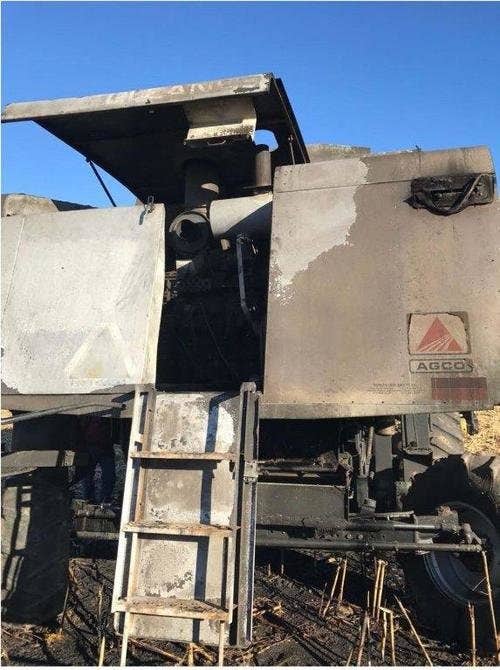 2002 Used Gleaner R62 Combine parts.