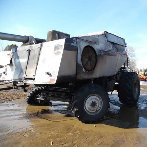 2005 Used Gleaner R65 Combine parts.