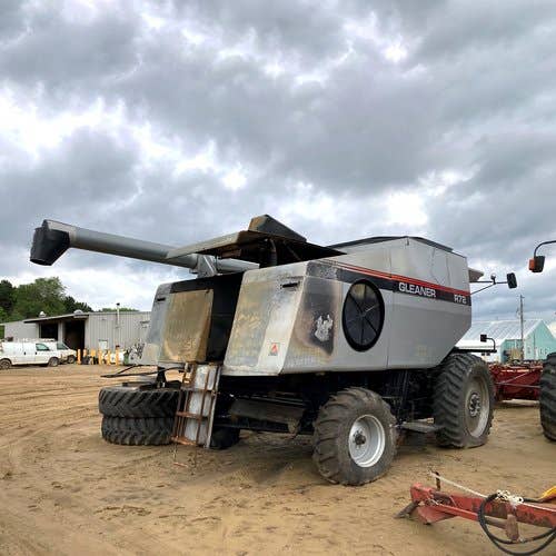 Used Gleaner R72 Combine parts.