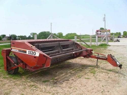 Used Hesston 1120 Hay Cutting parts.
