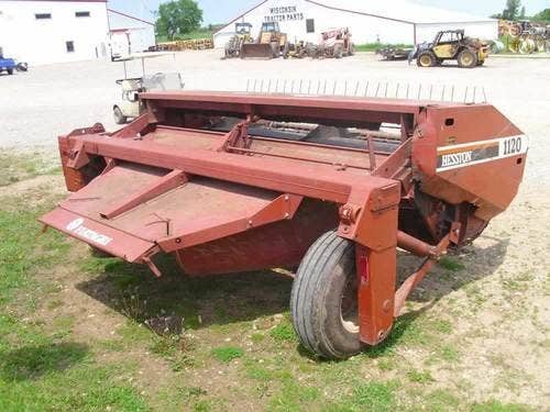 Used Hesston 1120 Hay Cutting parts.