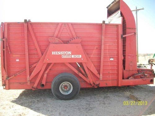 Used Hesston 30 Bale Movers parts.