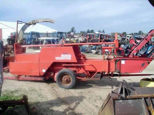 Used Hesston 4500 Baler parts.