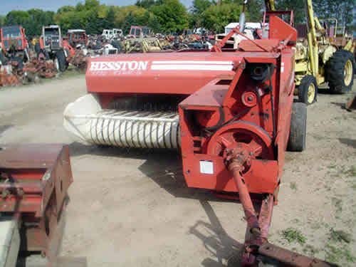 Used Hesston 4500 Baler parts.