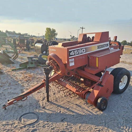 Used Hesston 4590 Baler parts.