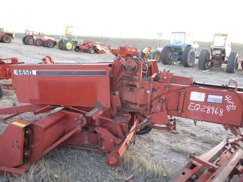 Used Hesston 4650 Baler parts.