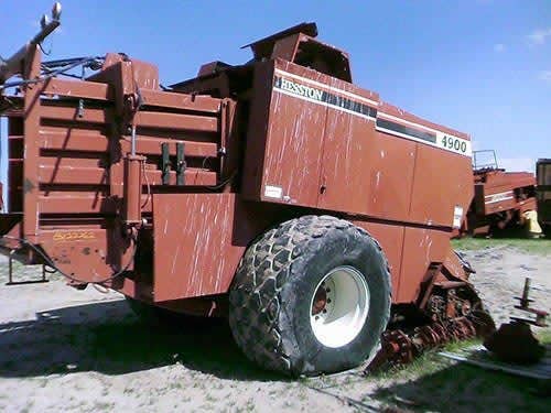 Used Hesston 4900 Baler parts.
