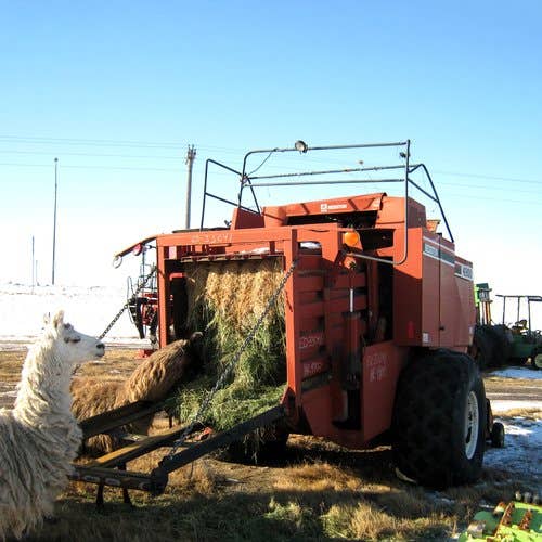 1997 Used Hesston 4900 Baler parts.
