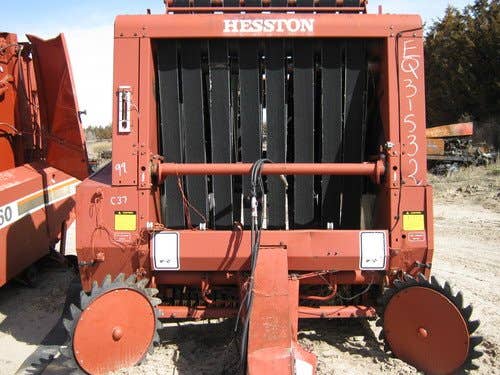 Used Hesston 5580 Baler parts.