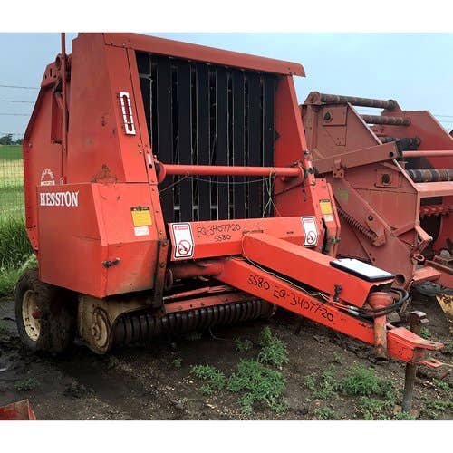 Used Hesston 5580 Baler parts.