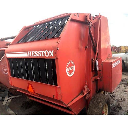 Used Hesston 5580 Baler parts.