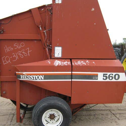 Used Hesston 560 Baler parts.