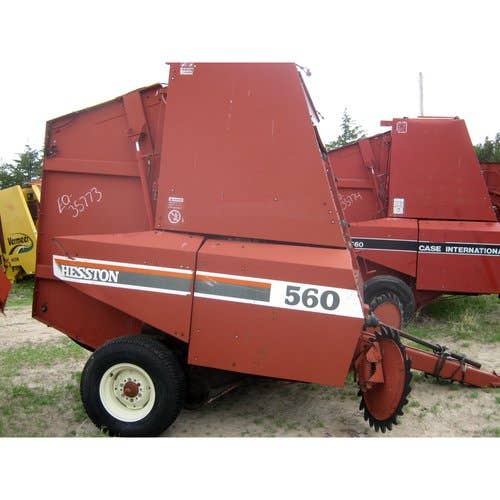 Used Hesston 560 Baler parts.