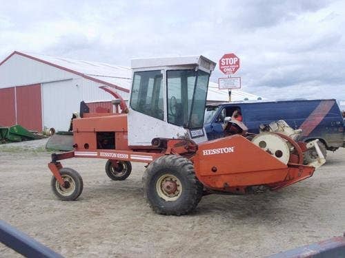 Used Hesston 6400 Hay Cutting parts.