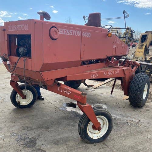 Used Hesston 6450 Hay Cutting parts.