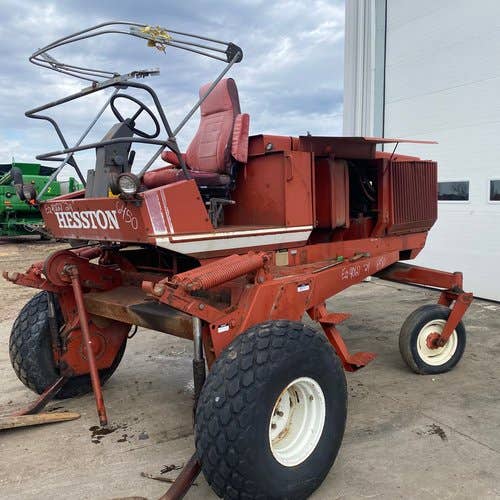 Used Hesston 6450 Hay Cutting parts.