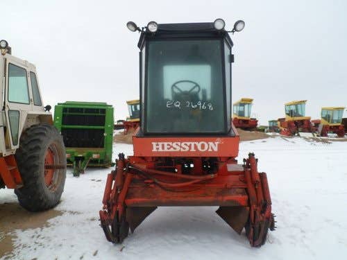 Used Hesston 6550 Hay Cutting parts.
