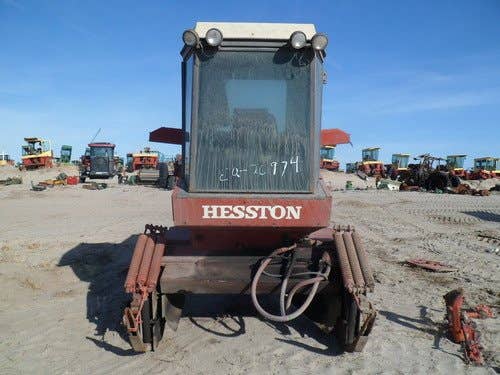 1982 Used Hesston 6550 Hay Cutting parts.
