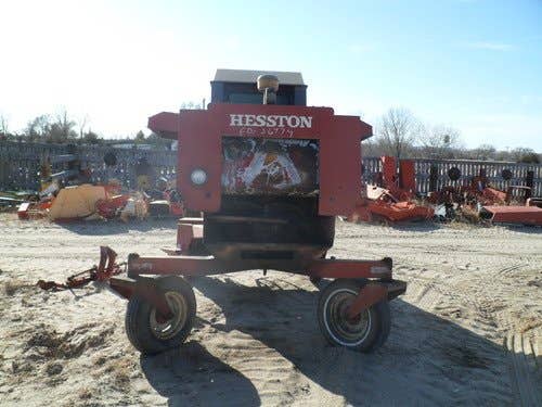 1982 Used Hesston 6550 Hay Cutting parts.