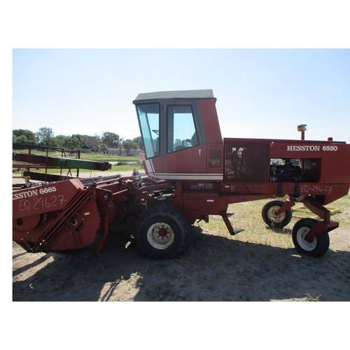 Used Hesston 6550 Hay Cutting parts.