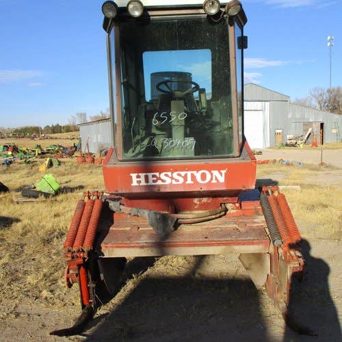Used Hesston 6550 Hay Cutting parts.