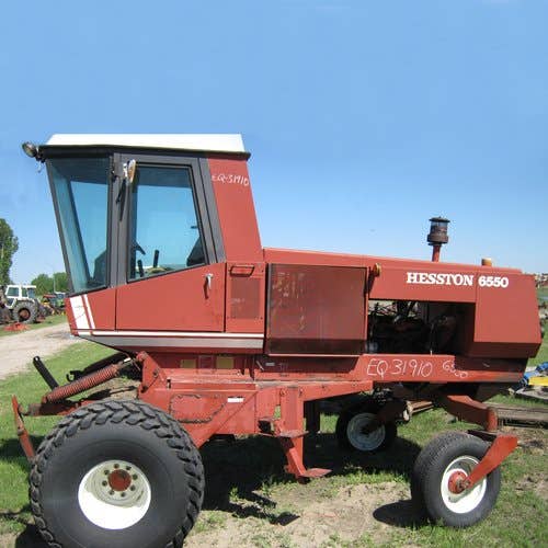 Used Hesston 6550 Hay Cutting parts.