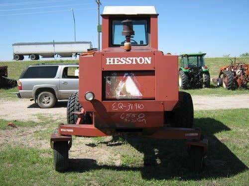 Used Hesston 6550 Hay Cutting parts.