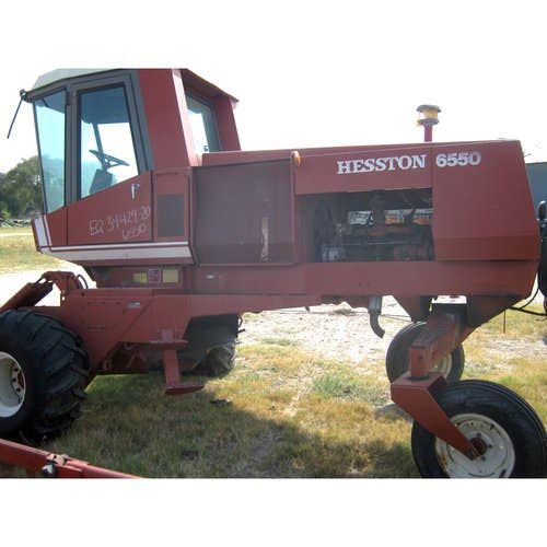 Used Hesston 6550 Hay Cutting parts.