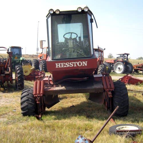 Used Hesston 6550 Hay Cutting parts.