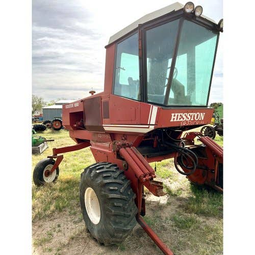 Used Hesston 6550 Hay Cutting parts.