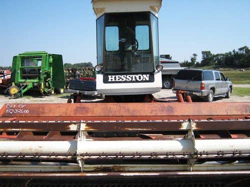 Used Hesston 6600 Hay Cutting parts.