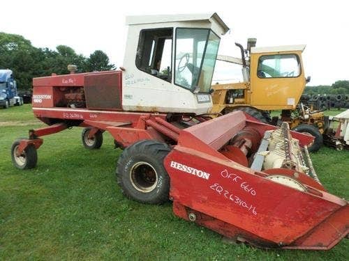 Used Hesston 6610 Hay Cutting parts.
