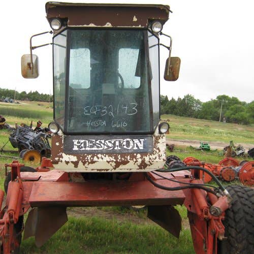 Used Hesston 6610 Hay Cutting parts.