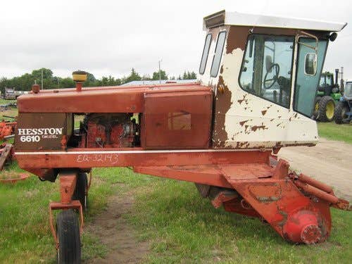 Used Hesston 6610 Hay Cutting parts.