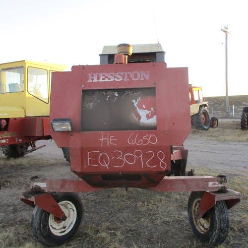 Used Hesston 6650 Hay Cutting parts.