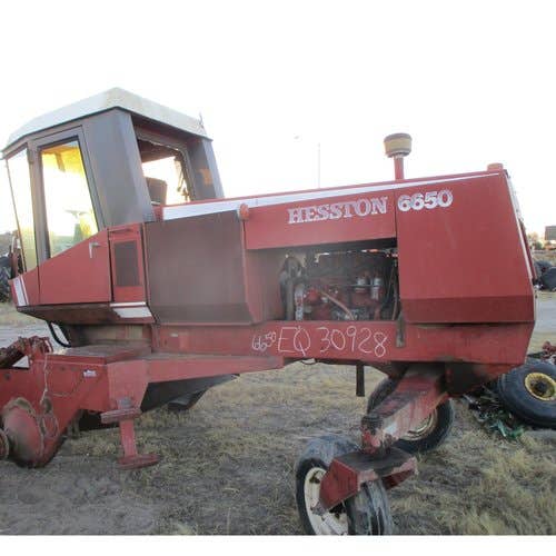 Used Hesston 6650 Hay Cutting parts.