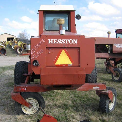 Used Hesston 6650 Hay Cutting parts.