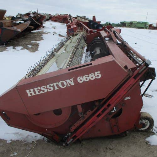 Used Hesston 6665 Header parts.