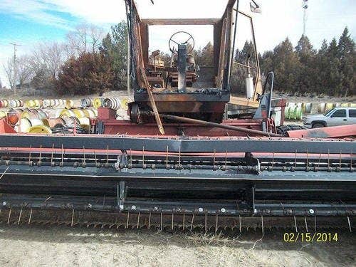 Used Hesston 8100 Hay Cutting parts.