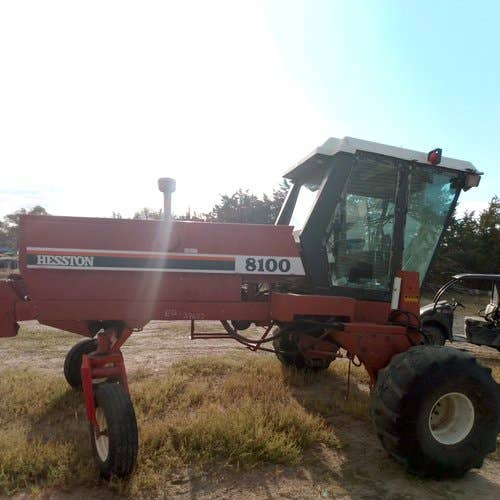 Used Hesston 8100 Hay Cutting parts.