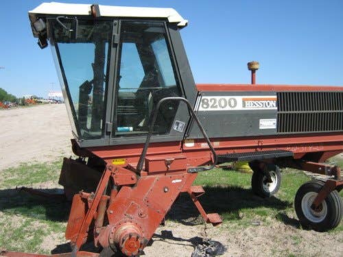 Used Hesston 8200 Hay Cutting parts.