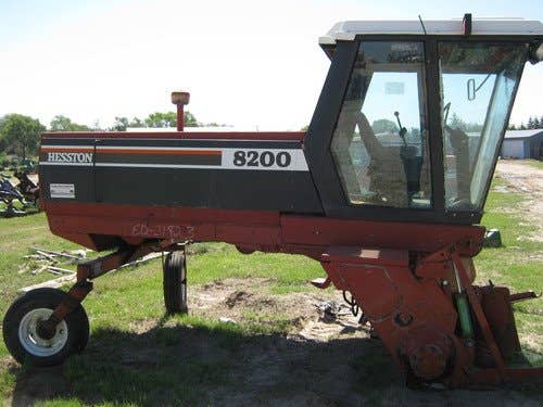 Used Hesston 8200 Hay Cutting parts.