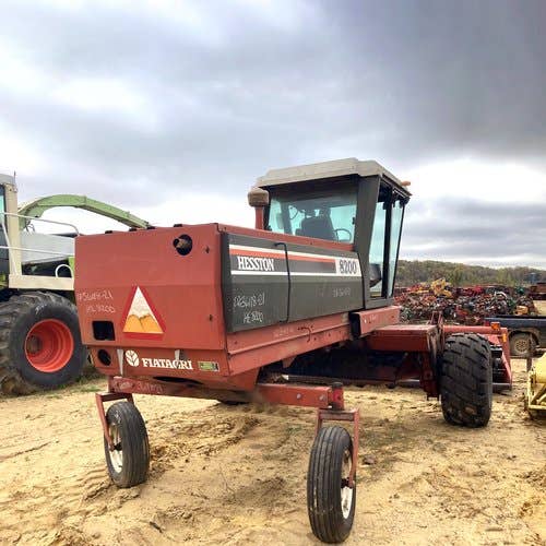 Used Hesston 8200 Hay Cutting parts.