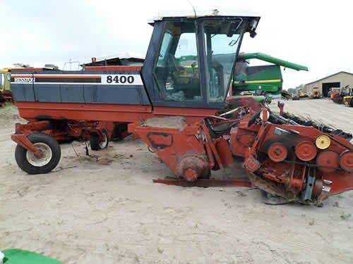 Used Hesston 8400 Hay Cutting parts.