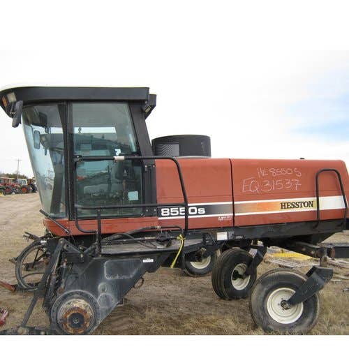 Used Hesston 8550 Hay Cutting parts.